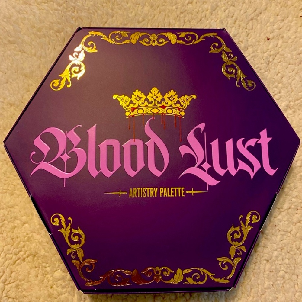 Jeffree star blood lust palette
